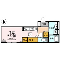 D-room Futaba 2の物件間取画像